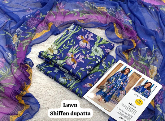 MARIA B CHIFFON DUPATTa