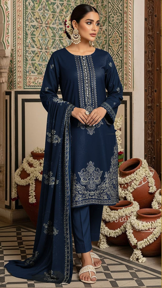 GULL POSH EMB 3PC