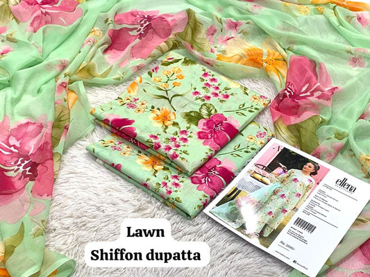 ELLENA LAEN 3PC UNSTICHED