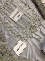MUSHQ BRAND LUXURY Weeding Collection Embroidered Suit