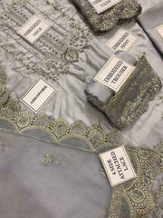 MUSHQ BRAND LUXURY Weeding Collection Embroidered Suit