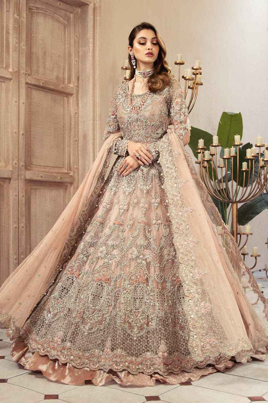 MARIA.B BRIDAL WEDDING WINTER NET MAXI