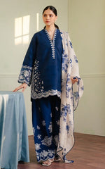 COCO EMB LAWN 3PC UNSTICHED