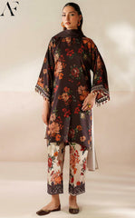 IZNIK LAWN 3PC UNSTICHED