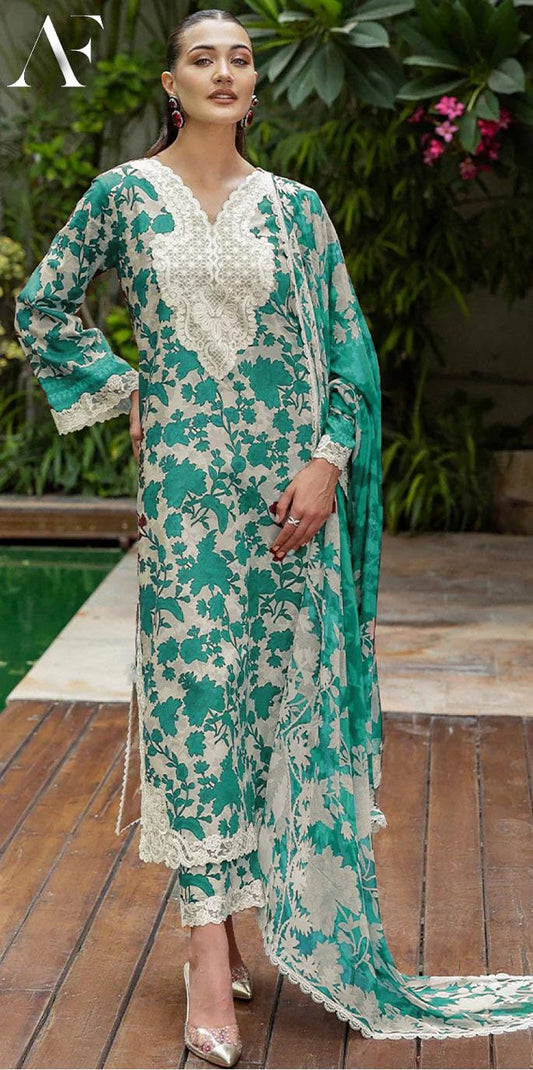 ZAINAB CHITTANI LAWN 3PC UNSTICTHED
