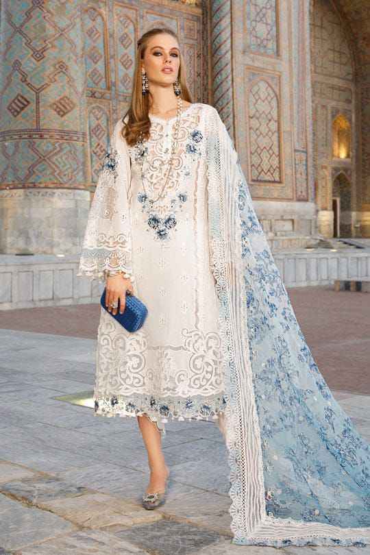 MARIA.B CHIKANKARI FESTIVE COLLECTION