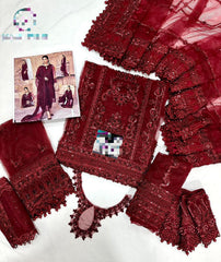 MUSHQ Wedding Edition — Premium Hand-Embellished Net Ensemble