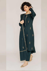 EMBERIODERY LAWN 3PC UNSTICHED