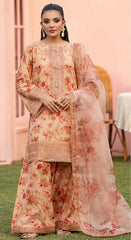 RAJA SAHIB LAWN 3PC  UNSTICHED