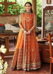 Afrozeh Fully Embroidered Mexi Unstiched