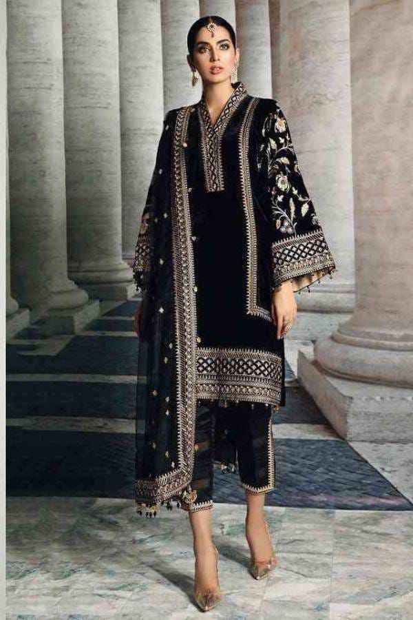 Anaya Velvet Dress