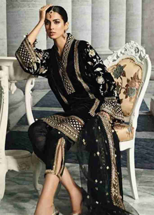 Anaya Velvet Dress