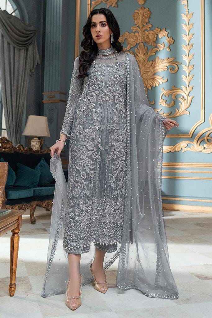 Luxury Festive Collection – Organza & Satin Silk Embroidered Suit