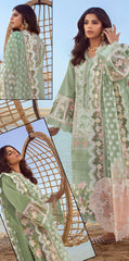 Crimson Chikankari Lawn Suit with Heavy Embroidered Jacquard Dupatta