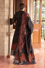 Maria B MPRINT Lawn Suit with Embroidered Neck & Daman