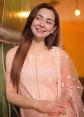 Zara Shah Jahan Luxury 4160: Double-Head Embroidered Lawn with Cotton-Net Dupatta