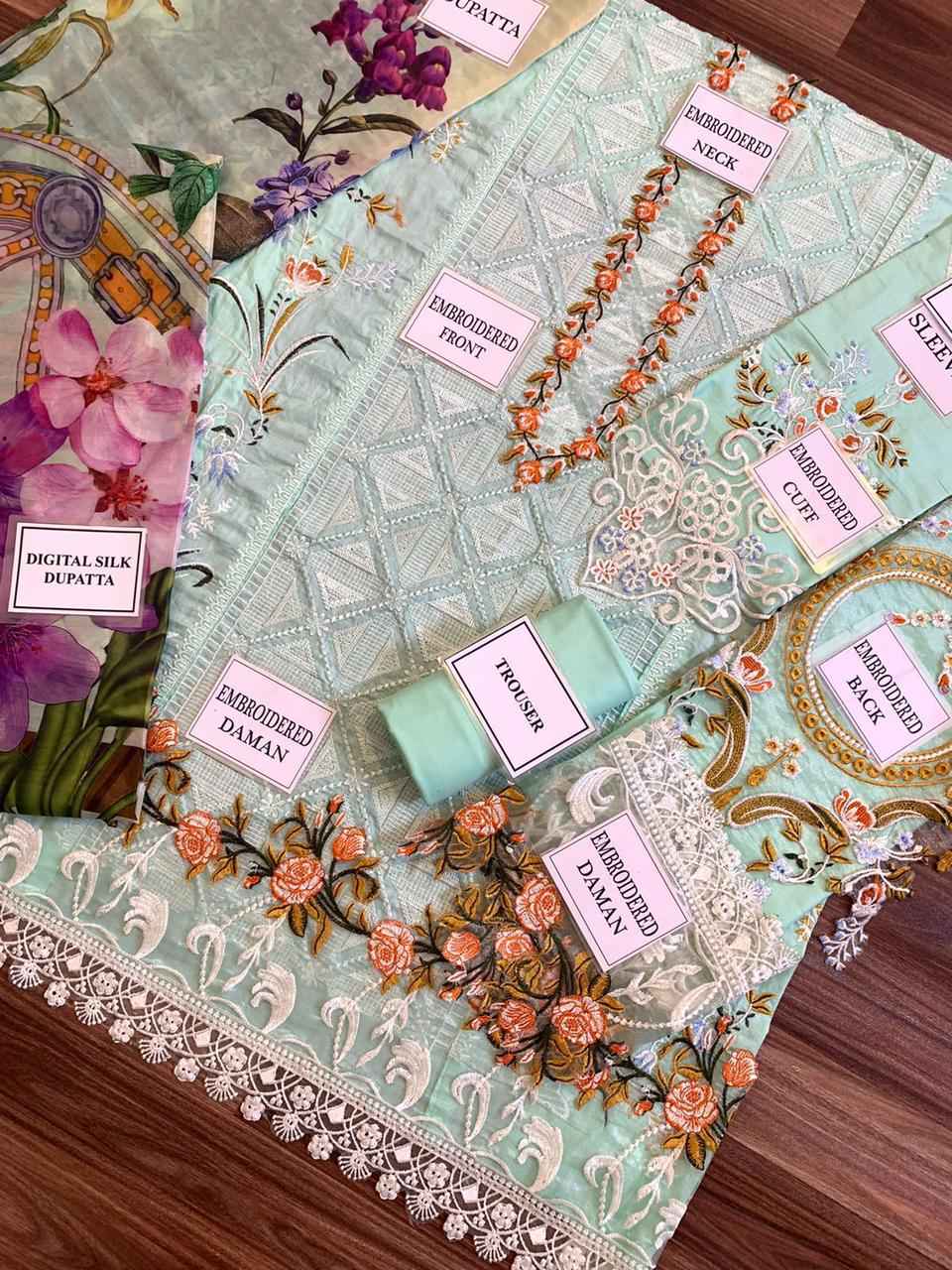 MUSHQ – Luxury Lawn Chickenkari Collection 2025
