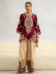 SILK EMRIEODERY 2 PIECE